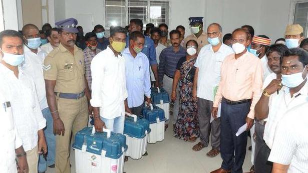 EVMs despatched to Assembly segments in Villupuram district