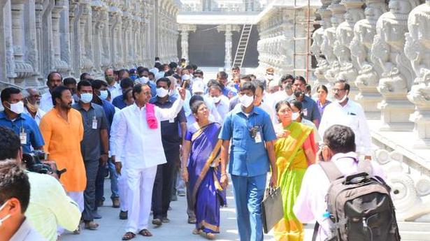 Re-inauguration of Yadadri likely in May