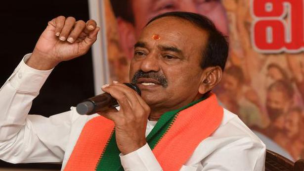 Ready to face KCR in next elections if party orders: Eatala Rajender