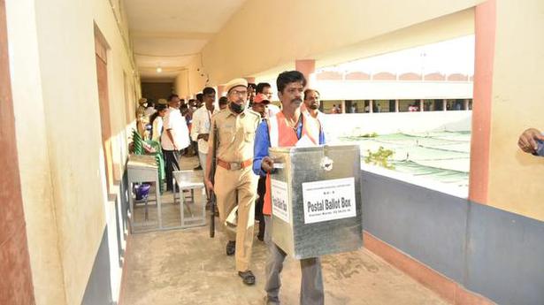Counting for GVMC polls begin in A.P., postal ballots being counted