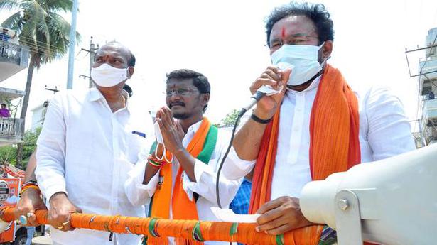 TRS pushed for ULB elections during pandemic disregarding Opposition suggestions: BJP