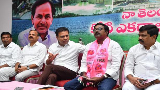 BJP and Congress colluded in Huzurabad bypoll: TRS working president K.T. Rama Rao