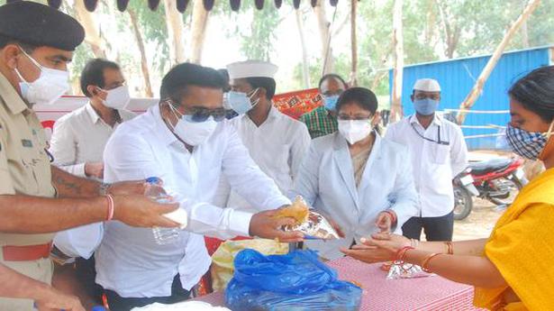 Food distribution for needy during pandemic