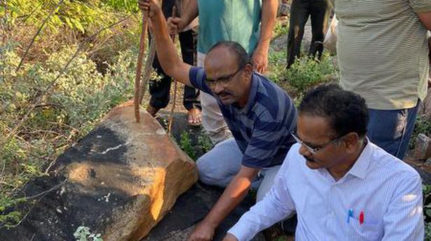 Pre-historic remains found at Nagarjunasagar