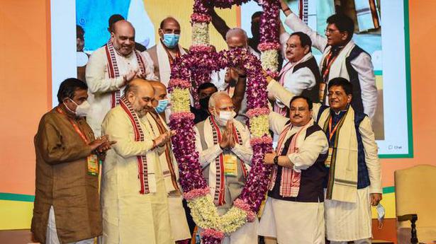 BJP national executive meeting | Party’s best yet to come: Nadda