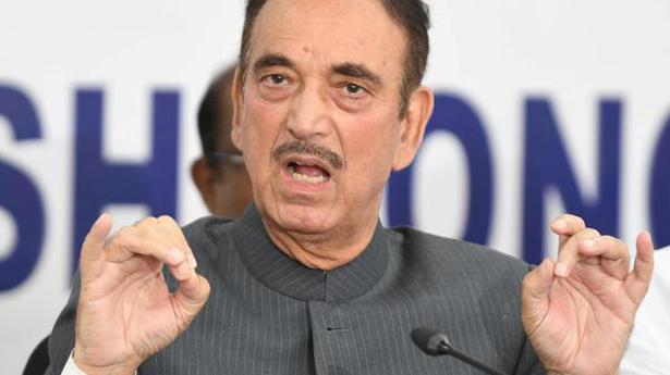 National News: Not floating a new party now, can’t say about future: Azad