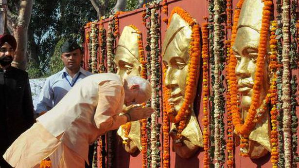 Bhagat Singh lives in the heart of every Indian: PM Modi