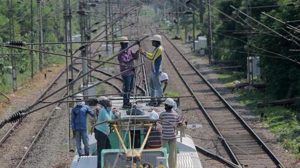 Railways logs highest-ever route electrification