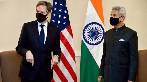 Jaishankar discusses "important regional concerns" with U.S. Secretary of State