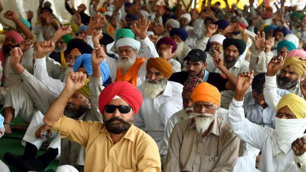 Farmers coming back to protest site