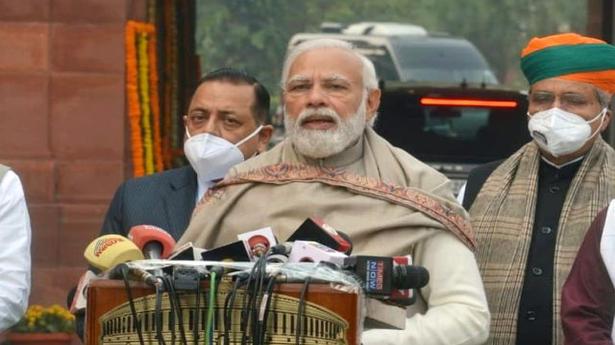 National News: Budget 2022 | PM Modi calls for constructive Budget session, ‘despite elections’