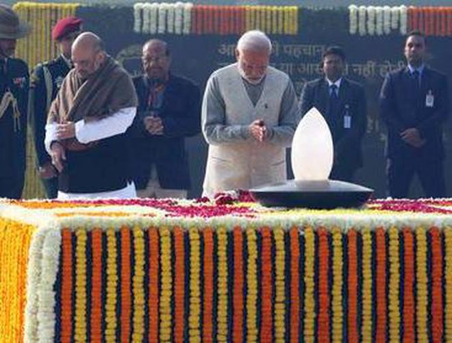 Image result for Leaders pay tribute to Vajpayee on birth anniversary