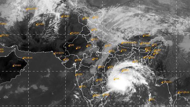 Low-pressure system intensifies into Cyclone 'Jawad'