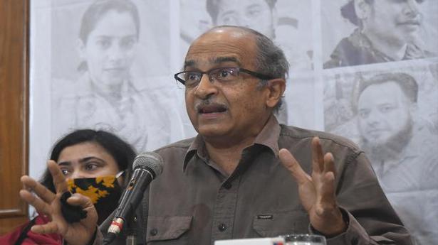Free speech under siege in country, says Prashant Bhushan