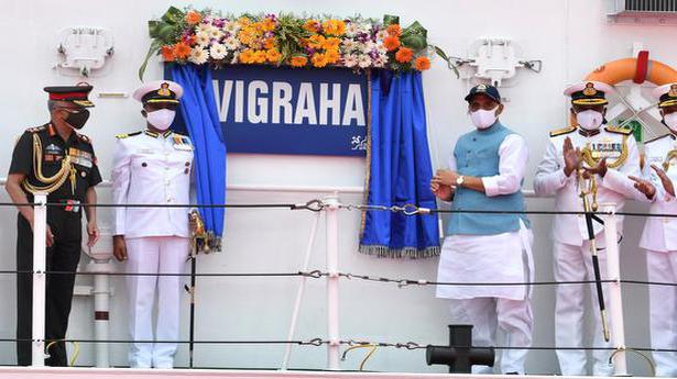 India has great scope to become indigenous ship-building hub: Defence Minister Rajnath Singh