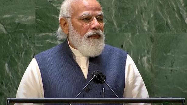 Top news of the day: Modi addresses U.N. General Assembly; Election Commission awaits Law Ministry nod to deregister inactive parties, and more