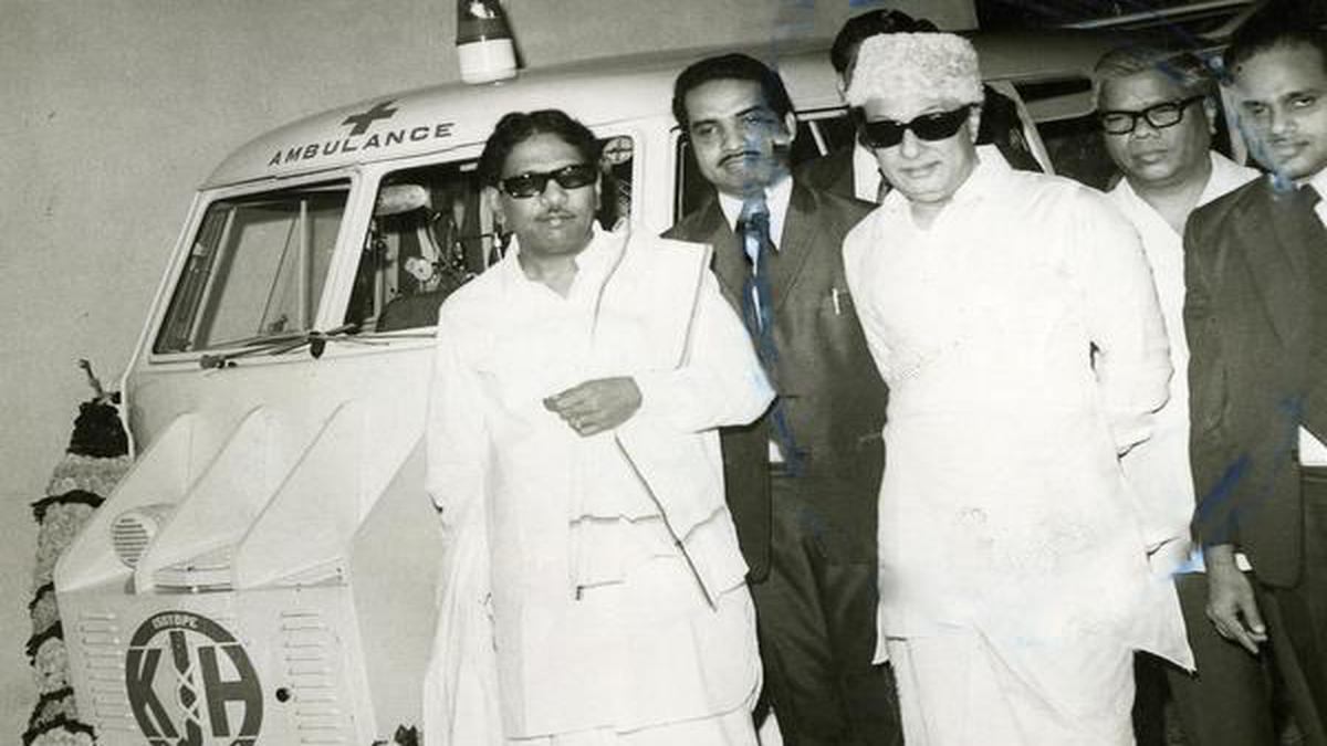 Karunanidhi and MGR: Best of friends, worthy rivals - The Hindu