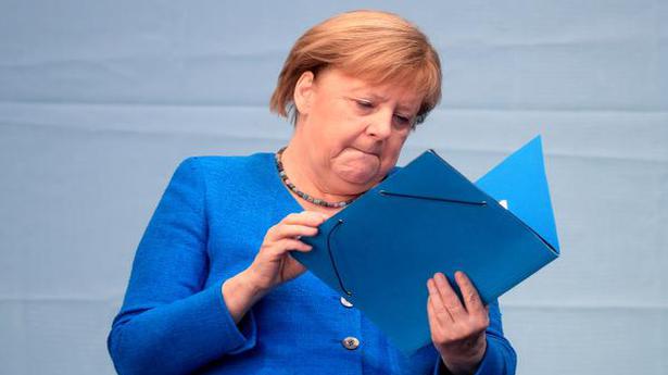 German Chancellor Merkel arrives in Israel for final visit