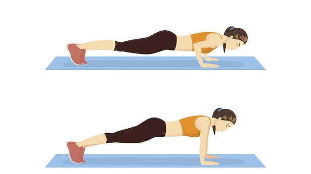 How to do a push-up, for beginners