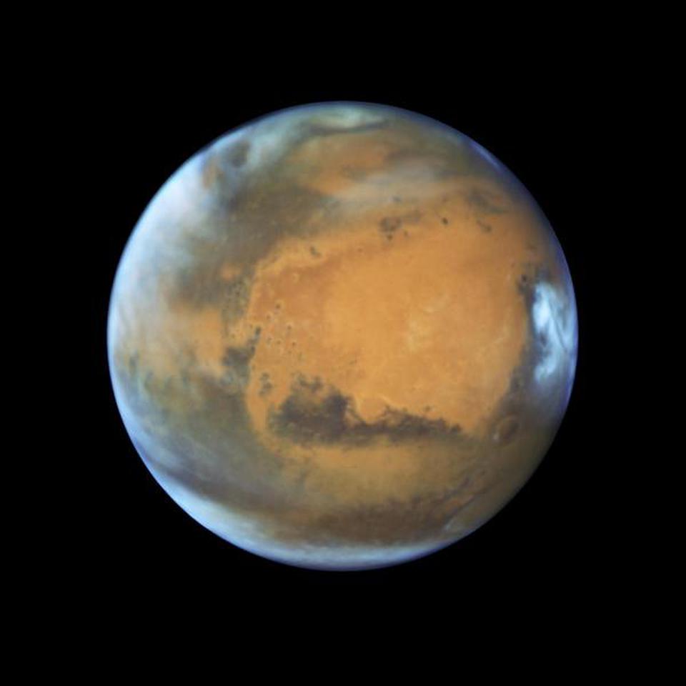 This May 12, 2016 image provided by NASA shows the planet Mars.