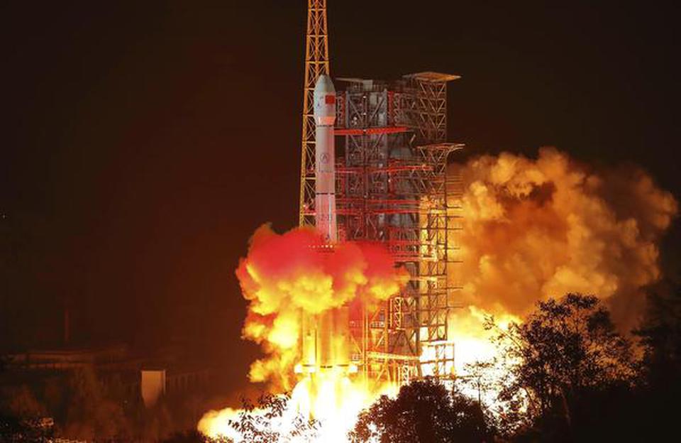 Chang'e 4 lunar probe launches from the the Xichang Satellite Launch Center in southwest China's Sichuan Province on Dec. 8, 2018.