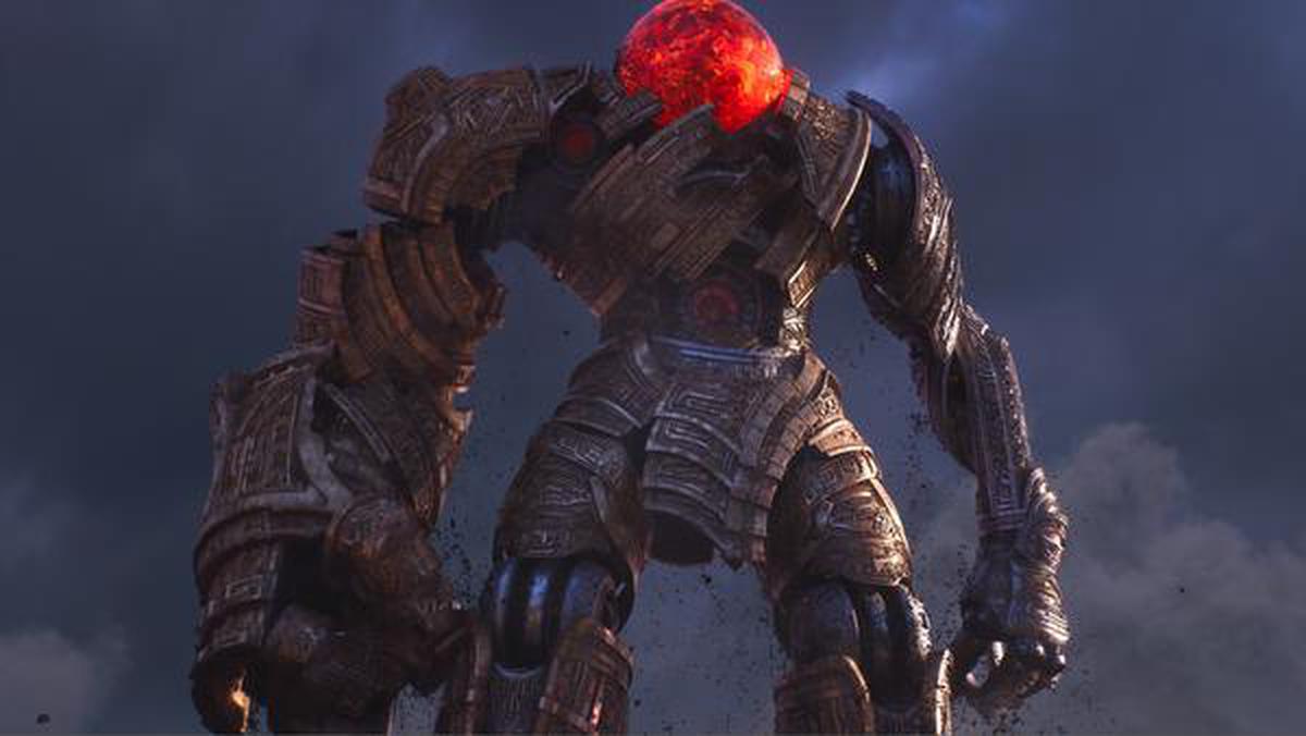 A screenshot from the gameplay of an Unreal Engine 5 demo