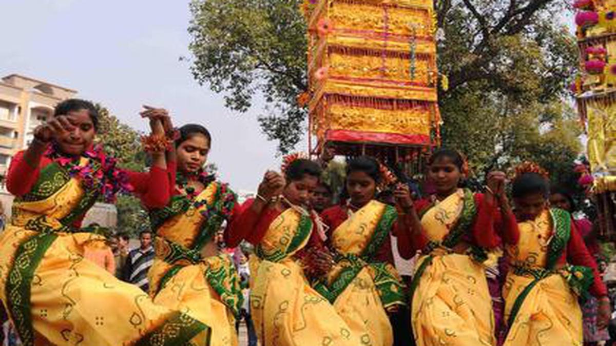 Tusu songs, an important part of the Santhali celebration of Makar ...