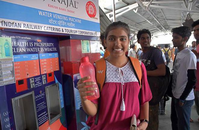 The water ATMs are a big hit in Mumbaiâs railway stations.