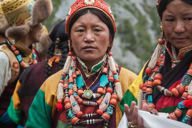 Limi Valley preserves an ancient way of life. Elaborate traditional dresses and jewellery are still worn on festive occasions.