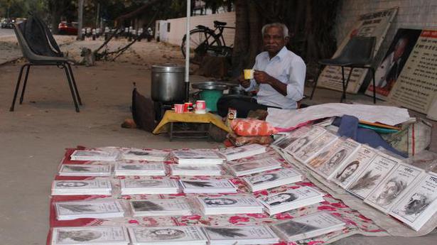 Laxman Rao, novelist and playwright, sold chai from his stall in Delhi until the lockdown