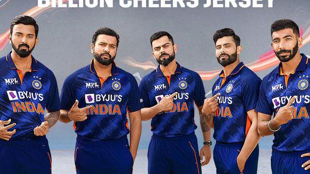 Fan-inspired Indian team jersey for T20 World Cup unveiled