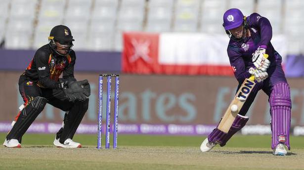 T20 World Cup first round | Berrington's 70 takes Scotland to 165-9 against PNG