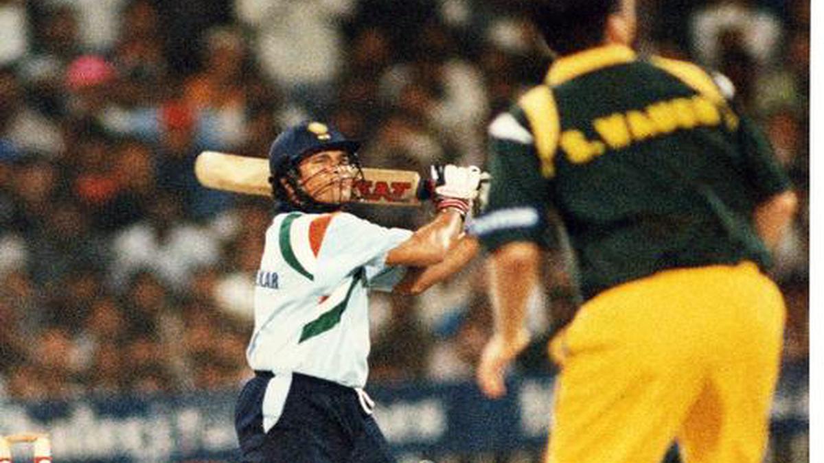 Tendulkar recalls 1998 Sharjah knocks against Australia - The Hindu