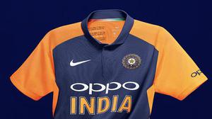 indian cricket team new jersey nike