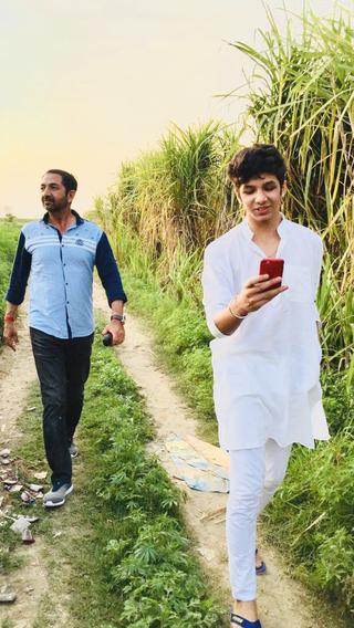 Anil Chaudhary tries out farming amidst the Corona Virus 