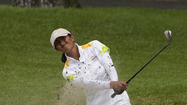 Aditi Ashok sizzles with 64, moves to 7th in Sweden
