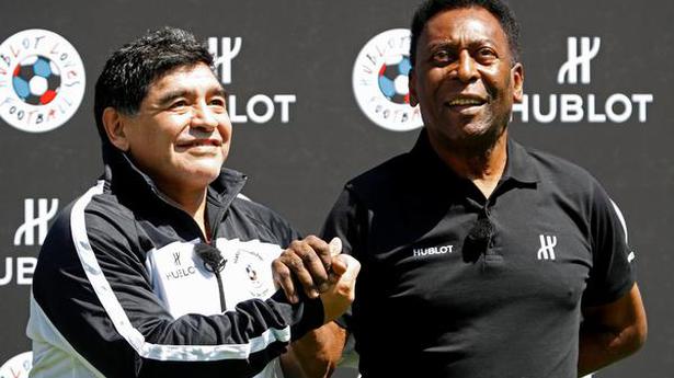 Pele remembers fellow legend Diego Maradona