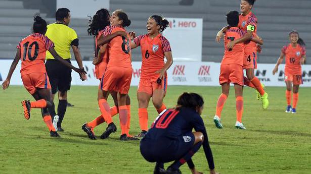 Indian women’s football team lands in UAE