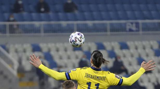 Ibrahimovic adapts to mentor role with Sweden after comeback