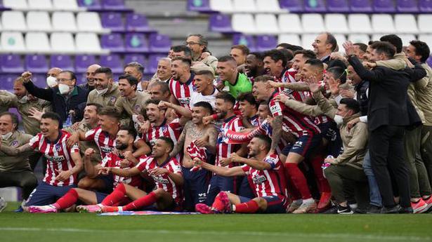 Atletico Madrid clinches La Liga title thanks to Suarez winner against Valladolid