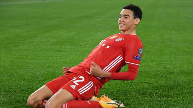 Jamal Musiala Bayern’s youngest-ever Champions League scorer in 4-1 win at Lazio