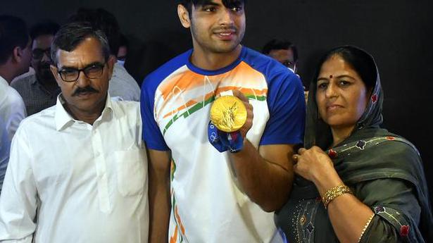 Neeraj Chopra catches fever, leaves welcome function midway at home village
