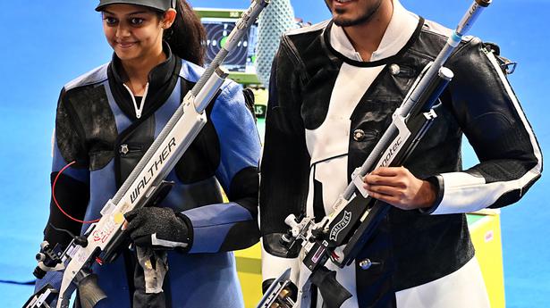 Meghana and Shahu take mixed air rifle crown