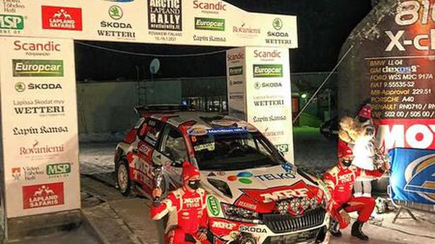 Arctic Lapland Rally | Podium finish for Team MRF