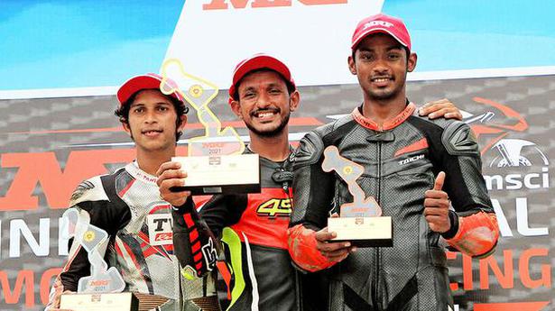 National motorcycle racing championships | Anish pulls off his first win of the season