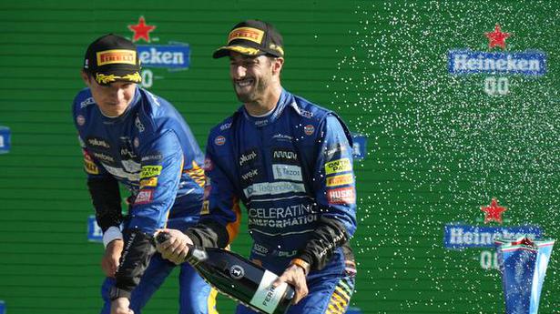 Ricciardo wins Italian Grand Prix after Verstappen and Hamilton crash