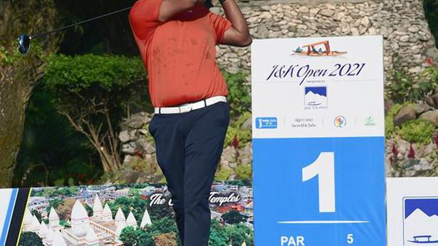 J&K Open golf | Mane shoots 65 to take first round lead
