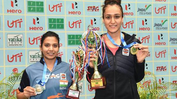 Table tennis nationals: Manika eludes Reeth’s grasp, wins title