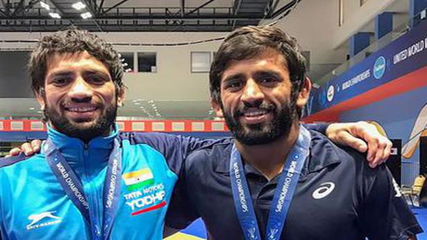 Olympic medallists Bajrang, Ravi to train with Indian coaches