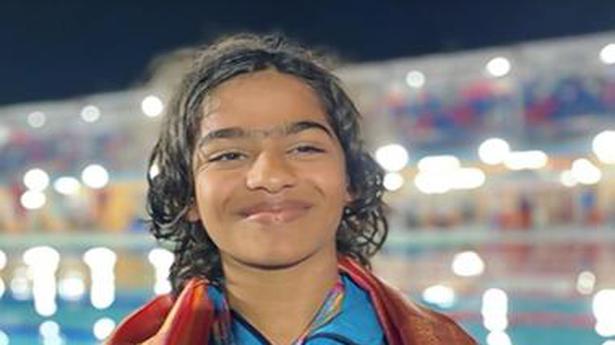 Mondal swims to two more new marks
